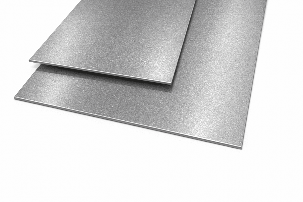 Stahlblech verzinkt RAL 9007 Graualuminium